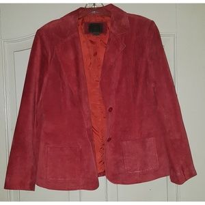 Suede jacket by uniform john paul Richard
